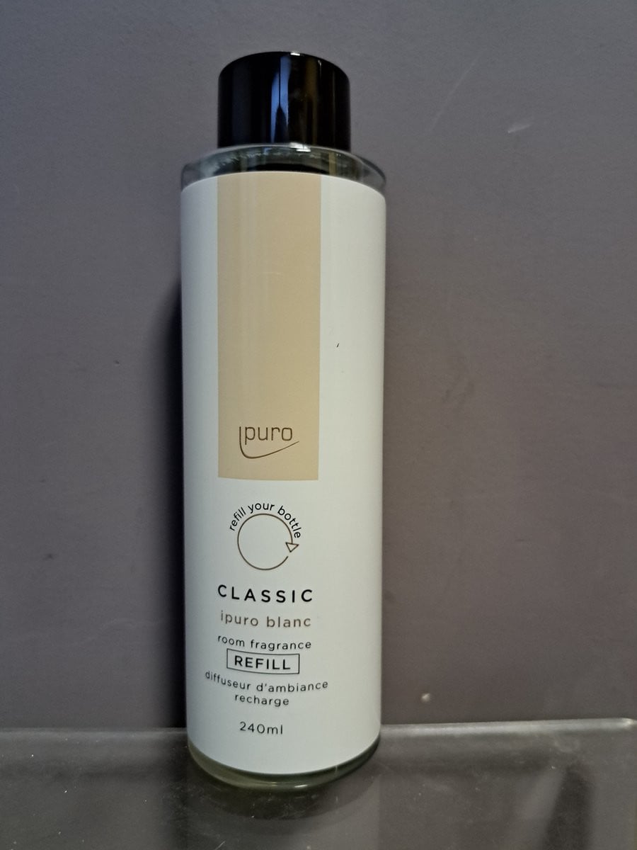 Ipuro Classic Blanc navulling geurstokjes 240 ml