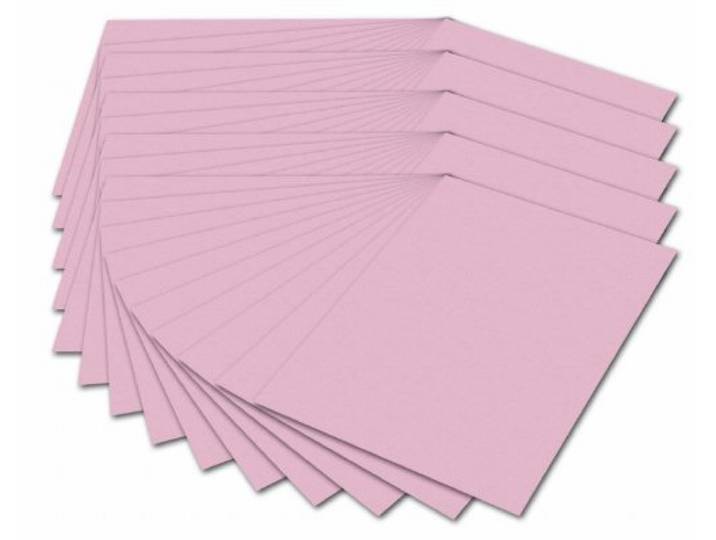 Folia Fotokarton 614/50 26-300 g/m², DIN A4, 50 vellen, roze