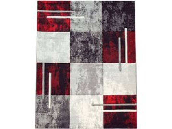Tapis moderne Diamora rouge 80x150 cm