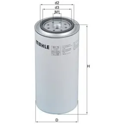 Kraftstofffilter MAHLE KC 75