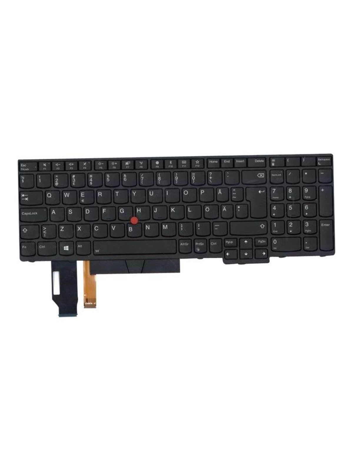 Lenovo Lite-On - Laptop Ersatztastatur - Finnisch - Schwarz