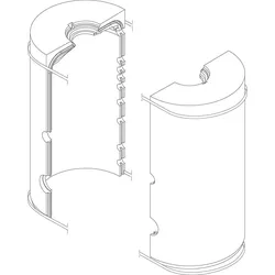 Wärmeschutz Speicher S1000 - 8735100339
