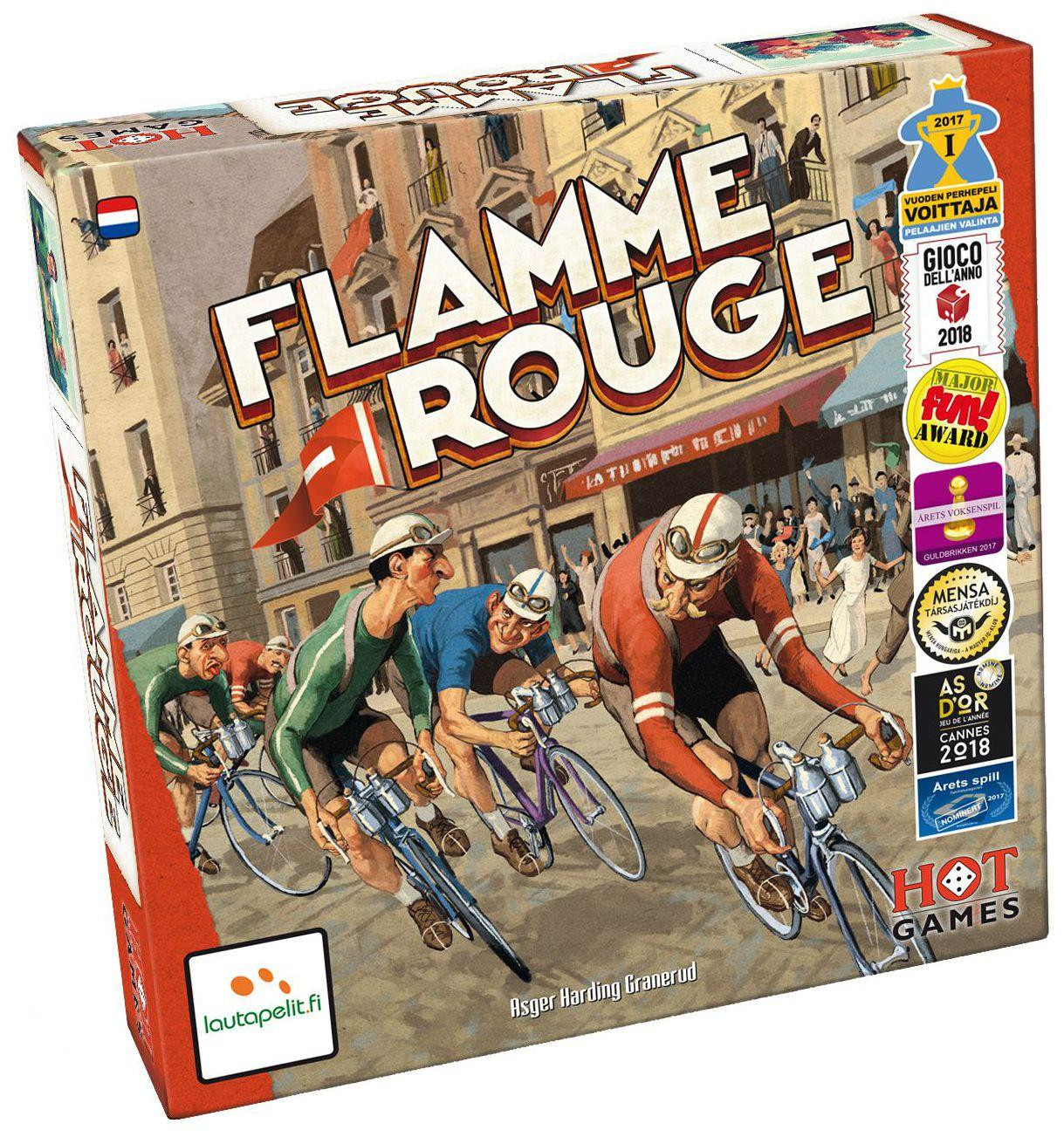 Flamme Rouge wielrenspel van Hot Games