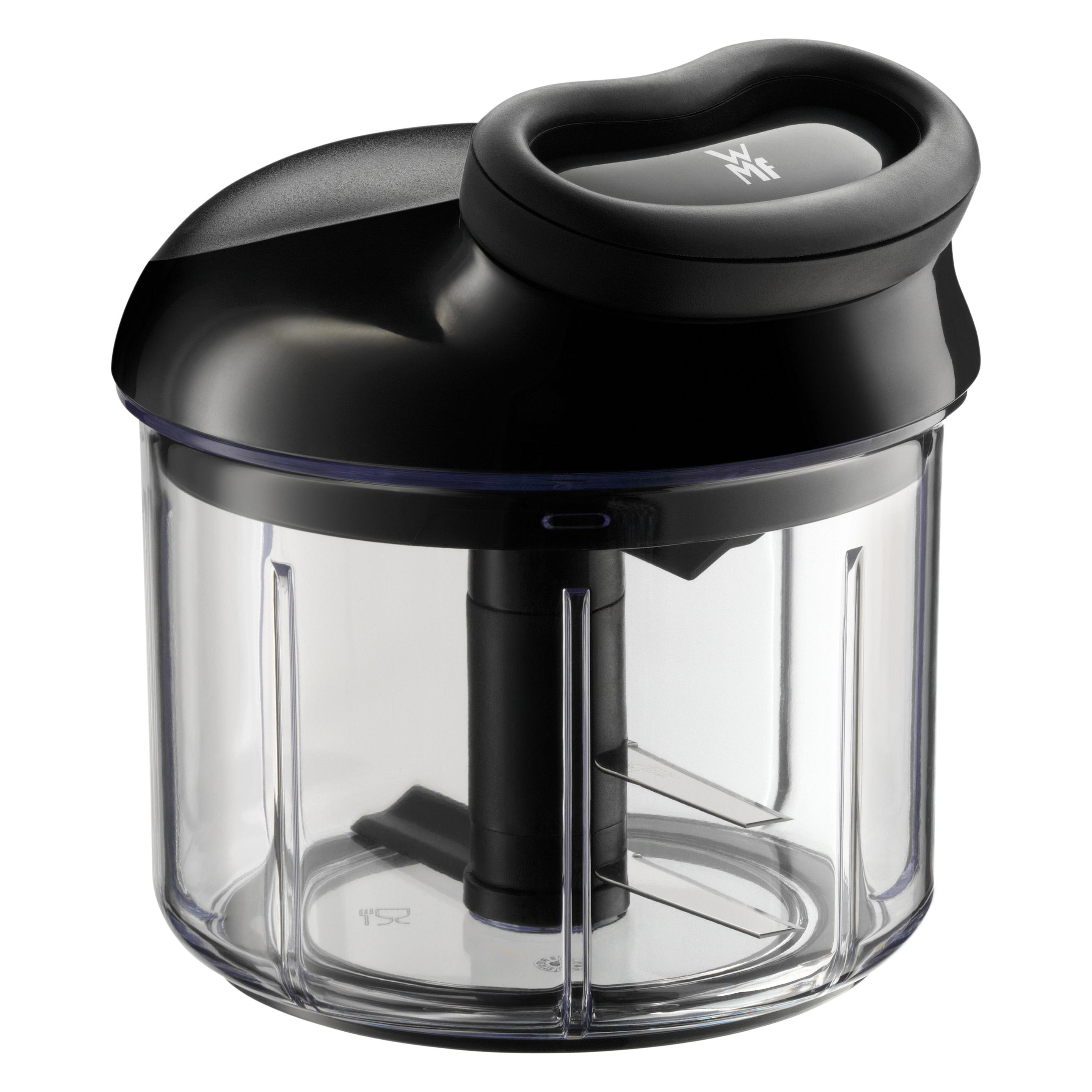 WMF Multizerkleinerer Gemüseschneider manuell Seilzug 900ml ideal Zwiebeln Gourmet (900 ml) (18.7678.6040)