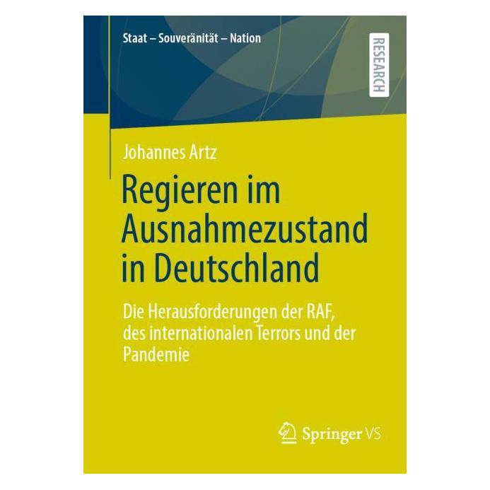 Springer Regieren im Ausnahmezustand in Deutschland (Deutsch, Softcover, Johannes Artz) (53661607)