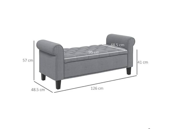 Banc rembourré banc de lit banquette aspect velours banc d'entrée avec espace de rangement pour chambre à coucher supporte jusqu