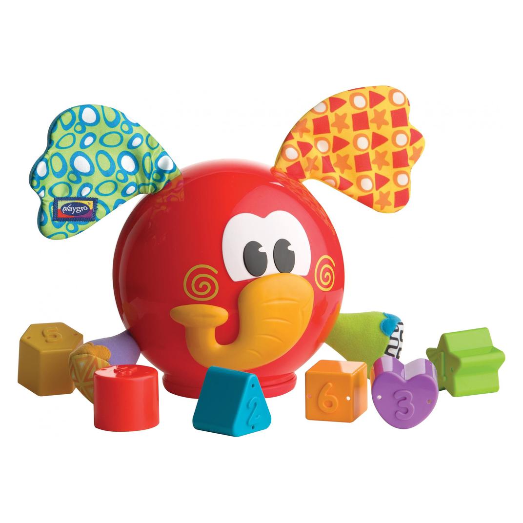 Playgro Elefant Steck und Sortierspiel (0180262)