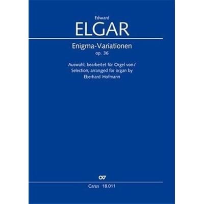 Enigma-Variationen op. 36. Auswahl, bearbeitet für Orgel von Eberhard Hofmann, Partitur, Taschenbuch von Edward Elgar, Carus-Verlag