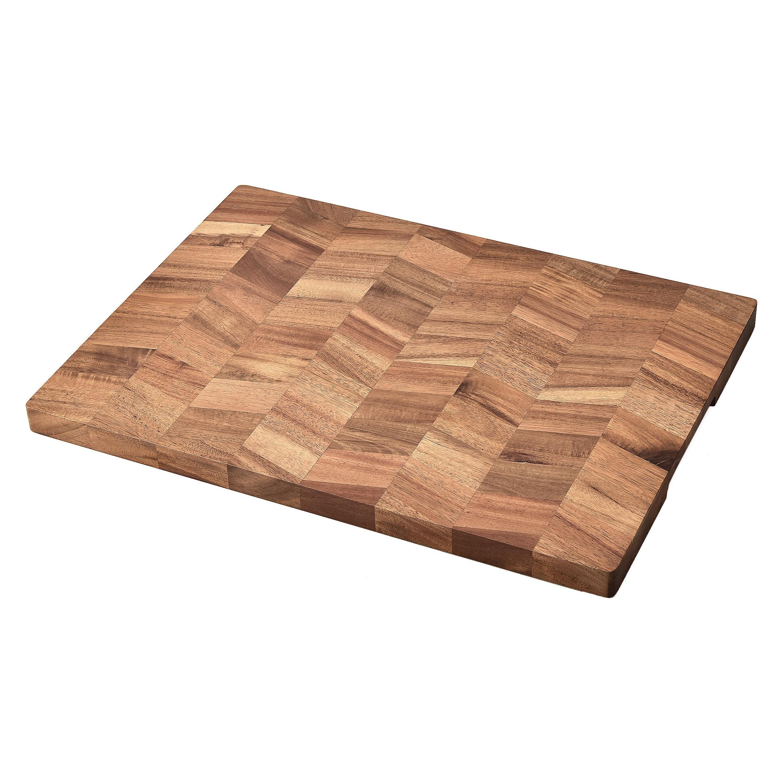 Heirol Fishbone Cutting Board, 46 x 33 x 2.5 cm, Acacia (65589426)