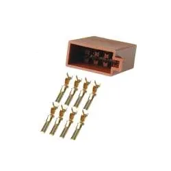 Dietz 18175 8 pol. ISO LS Stecker mit Kontakten