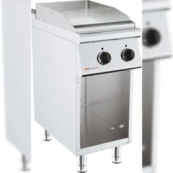 Elektrische Grillplatte + inklusiv Unterbau - 3,6 kW