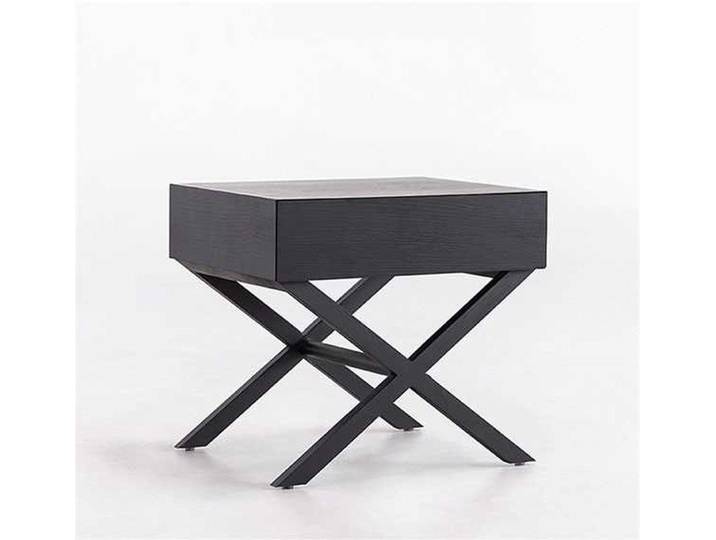 JVmoebel Nachttisch Kreative Konsole aus Holz in elegantem Schwarz für modernes Wohnen (1-St., 1x Nachttisch), Made in Europa