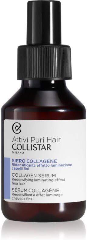 Collistar Hair Collagen Serum Redensifying Laminating Effect sérum capillaire au collagène 100 ml