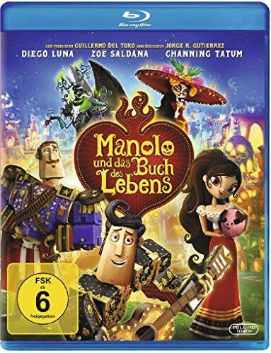 Jorge R. Gutierrez - Manolo und das Buch des Lebens [Blu-ray] - Preis vom 12.10.2026 11:37:12 h