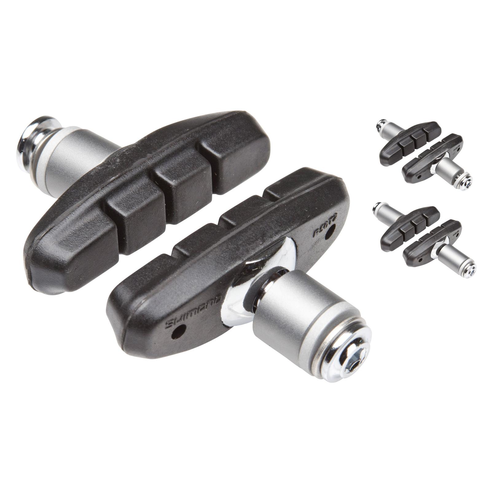 Shimano Bremsschuhe R50T2 BR-CX50 mit Schraube und Distanz-Ring Grösse L Paar (Shimano, Gummi) (Y8K598020)