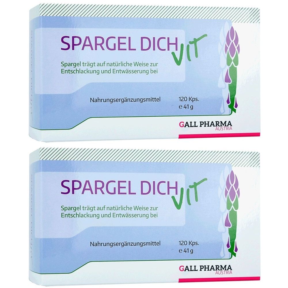Spargel Dich Vit Kapseln 2x 2x120 St