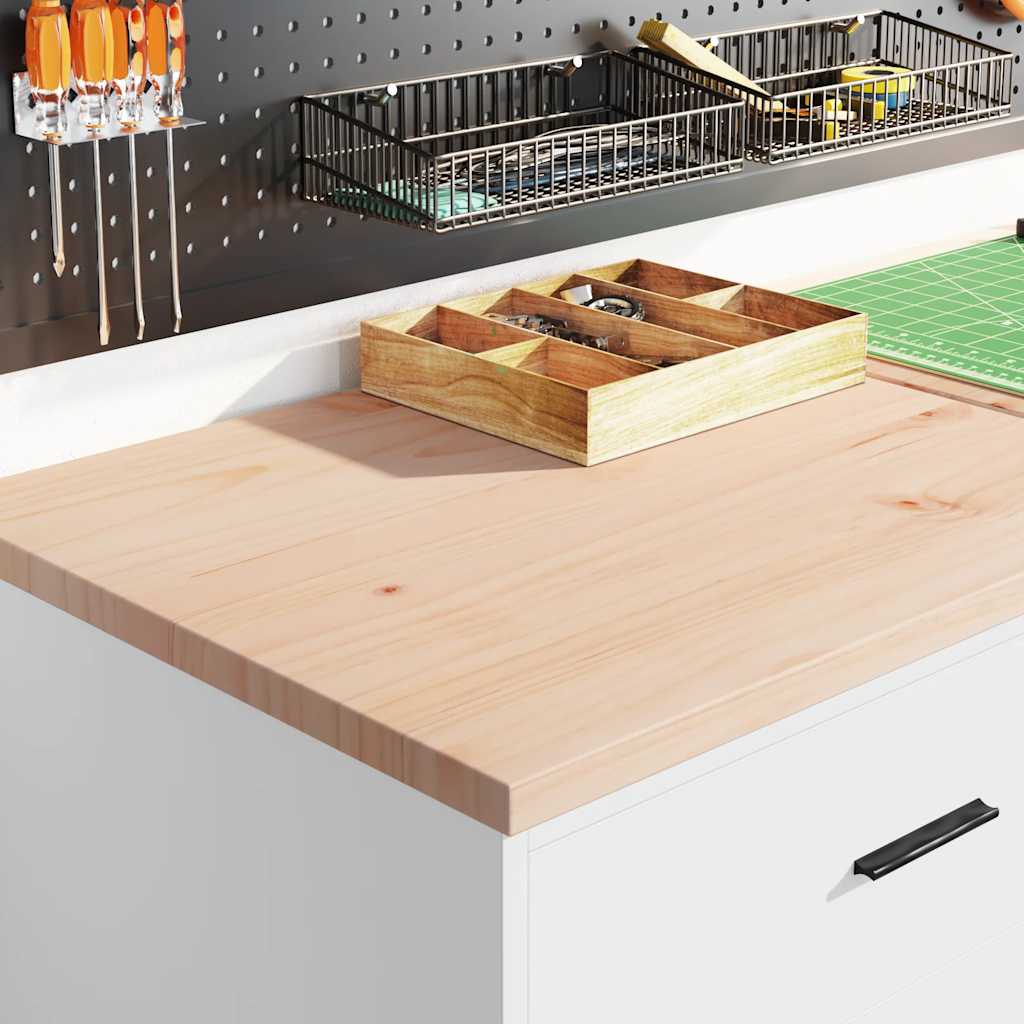 vidaXL Armoires de garage 2 pcs blanc bois d'ingénierie