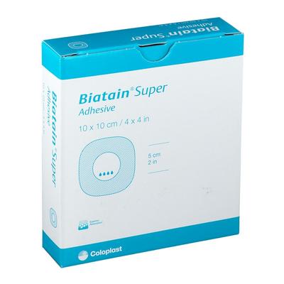 Biatain Super selbst-haftend Superabs.10x10 cm 10 St Verband