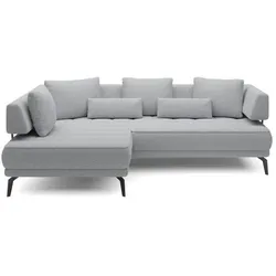 Ecksofa Giotto Stoff Blau Hellblau
