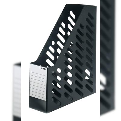 HAN 1600-13D 2 STK Stehsammler KLASSIK schwarz Magazinsammler