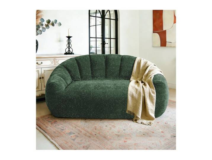 MIBODE Sitzsack Sitzsack Sofa mit Armlehnen für Wohnzimmer und Schlafzimmer (Einzelartikel, Einzelartikel), Bärenpfoten-Design, ergonomisch & montagefrei