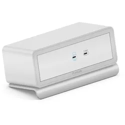 PureLink M2-ENC07-9941 mediahub2 USB-C Dockingstation Weiß - Dual 4K, 100W