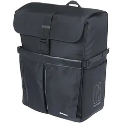 Basil MOVE Schultertasche 18 Liter MIK Hooks schwarz