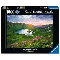 Ravensburger Puzzle - Erwachsenenpuzzle 1000 Teile - Allgäuer Bergsee
