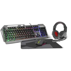 Speedlink LUNERA 4in1 RGB Gaming Set, schwarz - DE Layout
