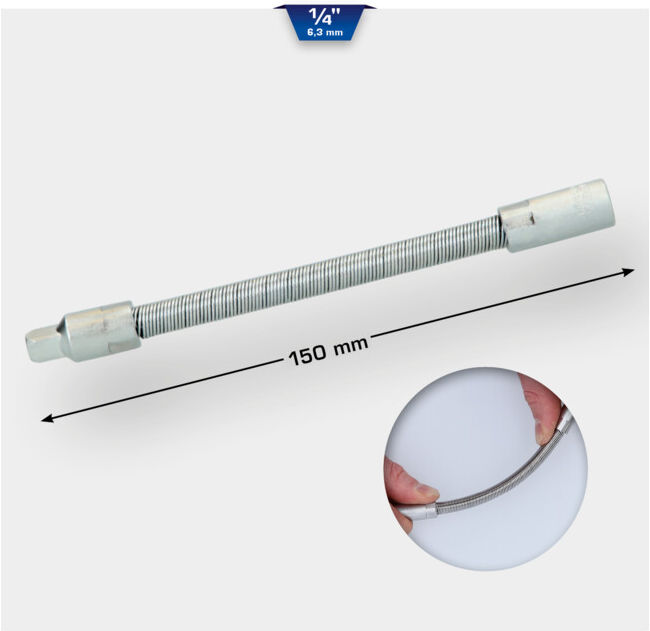 Brilliant Tools Rallonge flexible 1/4