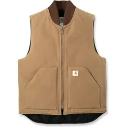 Carhartt V01 Firm Duck, Weste - Hellbraun - L