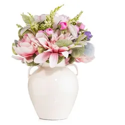 ABELLA Flora künst. Blumen Arrangement im Topf Ø 26cm