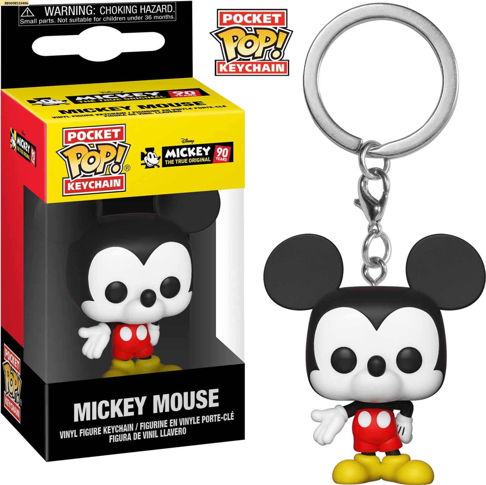 Funko Disney Mickey Mouse 90 jaar Pocket POP! Sleutelhanger