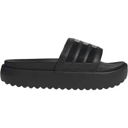 ADIDAS Damen Badeslipper Platform adilette, Größe 39 in Schwarz Schwarz