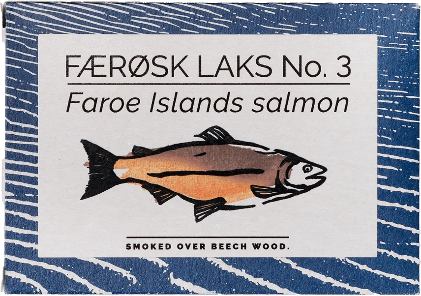 FANGST Färöer-Lachs Nr. 3 in Bio-Öl - 1  single unit