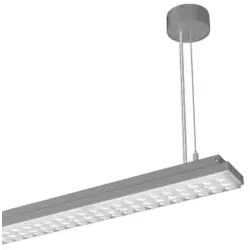 LTS 658498 LUZ Pendelleuchte 23W 830 3240LM 60° silber Leistungsklasse 2 LUZ-PA12 103.830.60 silber LUZPA1210383060