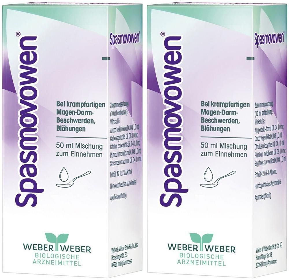 Spasmovowen Mischung 2x 2x50 ml