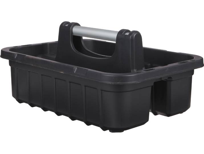 Werkzeugtragkasten Schwarz 35 × 22 cm