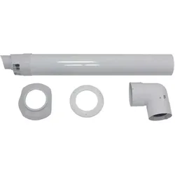 Vaillant, Zubehör Belüftungstechnik, Dachdurchführung Brennwert waager. Luft-/Abgasführung. PP. 80/125mm