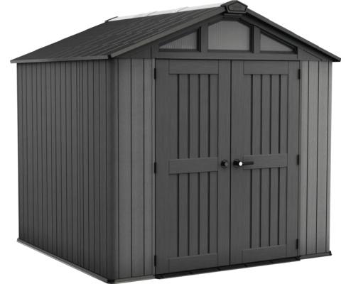 Gartenhaus Keter Stronghold 8x8 inkl. Fußboden 252 x 234,9 cm anthrazit