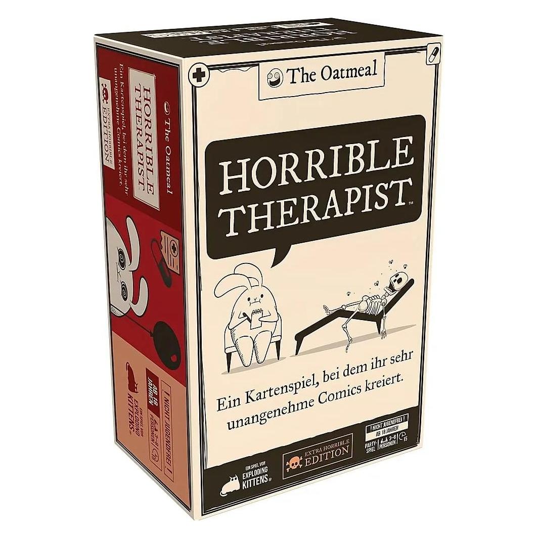 Exploding Kittens Horrible Therapist (Deutsch, 3 - 8 Spieler) (EXKD0056)