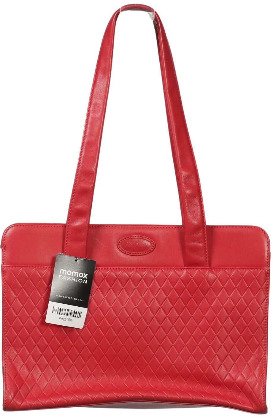 fILOFAX Damen Handtasche klein Leder, Rot, kein / Etikett / Leder - Second Hand