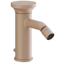 Gessi Origini Bidet Einhebelmischer, mit Ablaufgarnitur, Ausladung 111mmm, 66007275, Farbe: Matte Cipria
