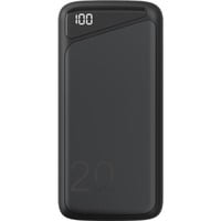 Schnelllade-Powerbank 20.000 mAh schwarz, PD, Quick Charge 3.0, Super Charge