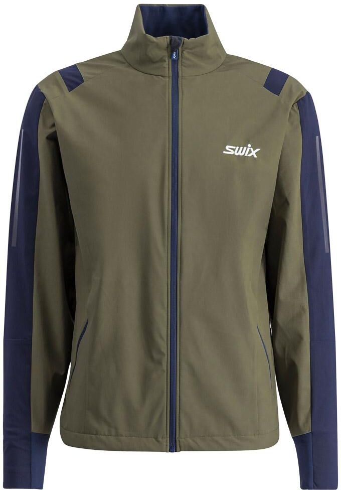 Swix  - Infinity Jkt Men Olive Dark Navy - S - Veste Nordique
