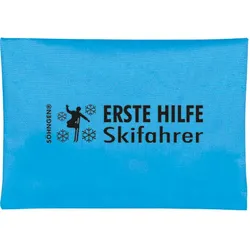 Erste-Hilfe-Tasche Skifahrer blau