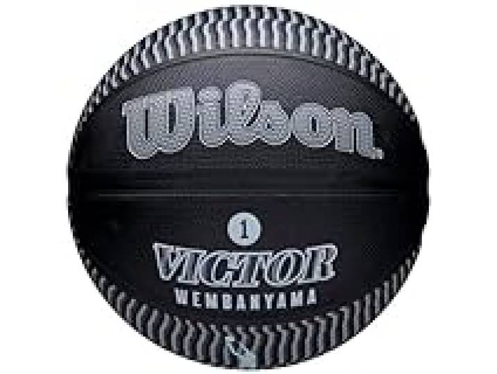 Wilson WZ3017801XB_7 Ballon de Basketball Unisexe pour Adulte Noir Taille 7