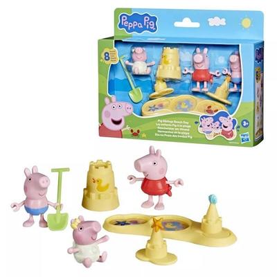PEP Peppa Pig Geschwister am Strand