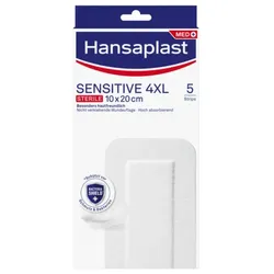 Hansaplast Wundverband Steril Sensitive 10x20cm 5 ST