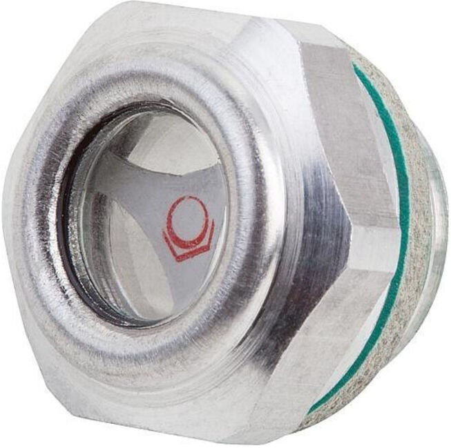 KIPP Jauge à huile avec réflecteur D1=G1/2 D=29,7 Aluminium (K0448.29012)